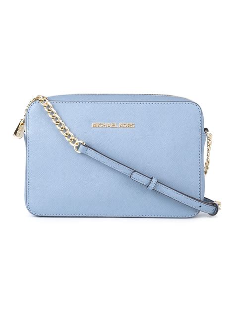 michael kors travel bag blue|michael kors travel crossbody bag.